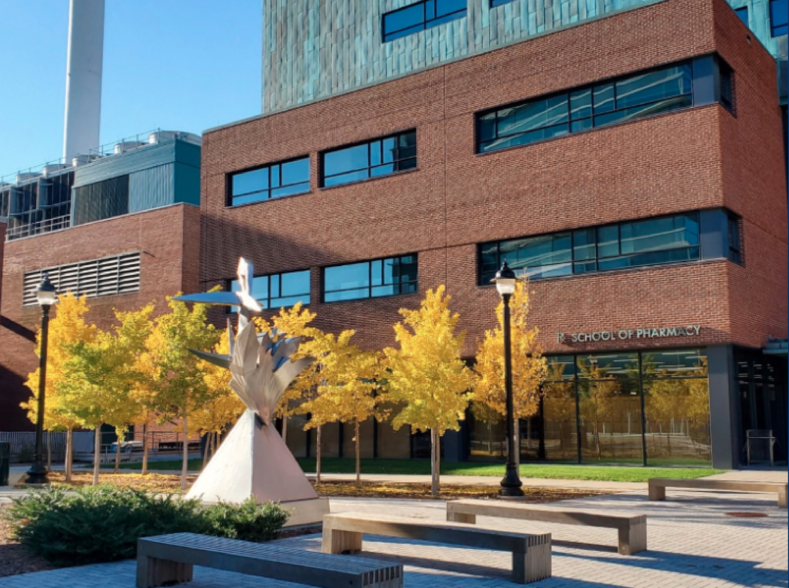 UConn School of Pharmacy building